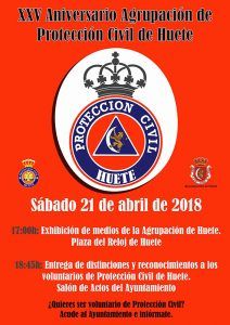 Huete homenajea a sus voluntarios de Protección Civil