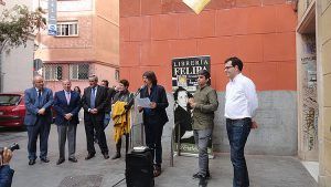 La Felipa ya tiene su placa homenaje en Madrid en la calle de Los Libreros