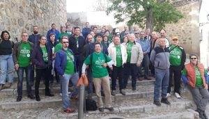 Los agricultores ecológicos se encierran en la Consejería indignados con Page y García Molina