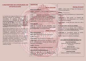 Medio centenar de estudiosos participarán en el I Encuentro de Etnología de Guadalajara 2 Medio centenar de estudiosos participarán en el I Encuentro de Etnología de Guadalajara