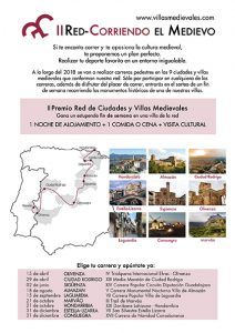 'Red-Corriendo el Medievo' amplia su oferta de turismo deportivo para el 2018