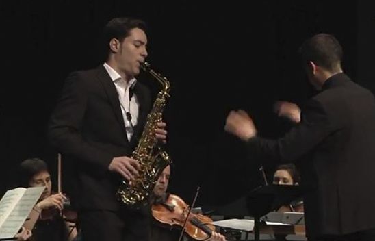 El joven optense Jesús Reneses Quintero, premiado en el Concurso Internacional de Saxofón de Andorra