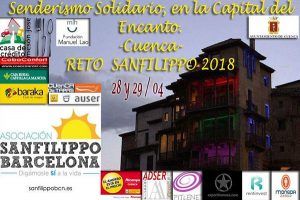 Senderistas de Cuenca y Barcelona se unen en la capital conquense contra el síndrome mortal de Sanfilippo