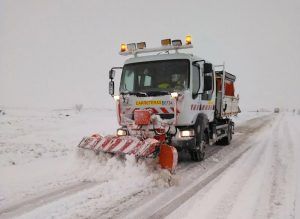 Un total de 106 alumnos de Cuenca se quedan sin ir a clase a causa de la nieve