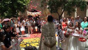 Almonacid de Zorita se prepara para vivir la fiesta del Corpus, declarada de interés turístico provincial