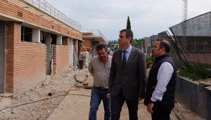 Avanza la ejecución del nuevo complejo deportivo “Fuente de la Niña”