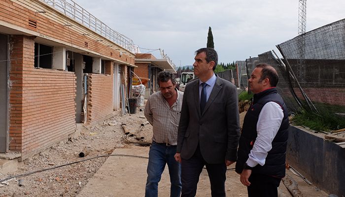 Avanza la ejecución del nuevo complejo deportivo “Fuente de la Niña”