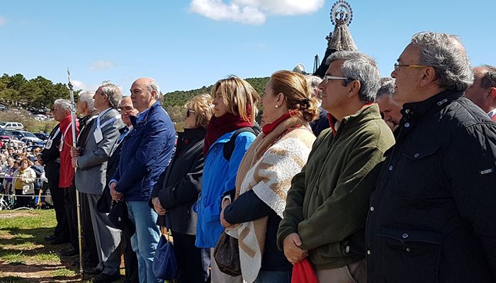 Cientos de personas participan en la 54ª Marcha Diocesana al santuario de la Virgen de Barbatona