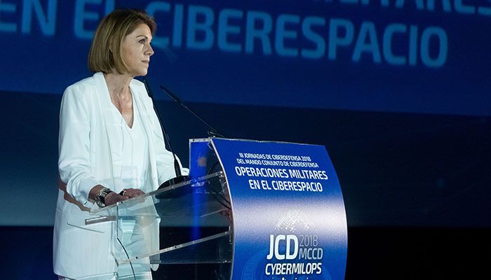 Cospedal “La ciberdefensa ha de estar presente en todo el proceso de planeamiento militar”