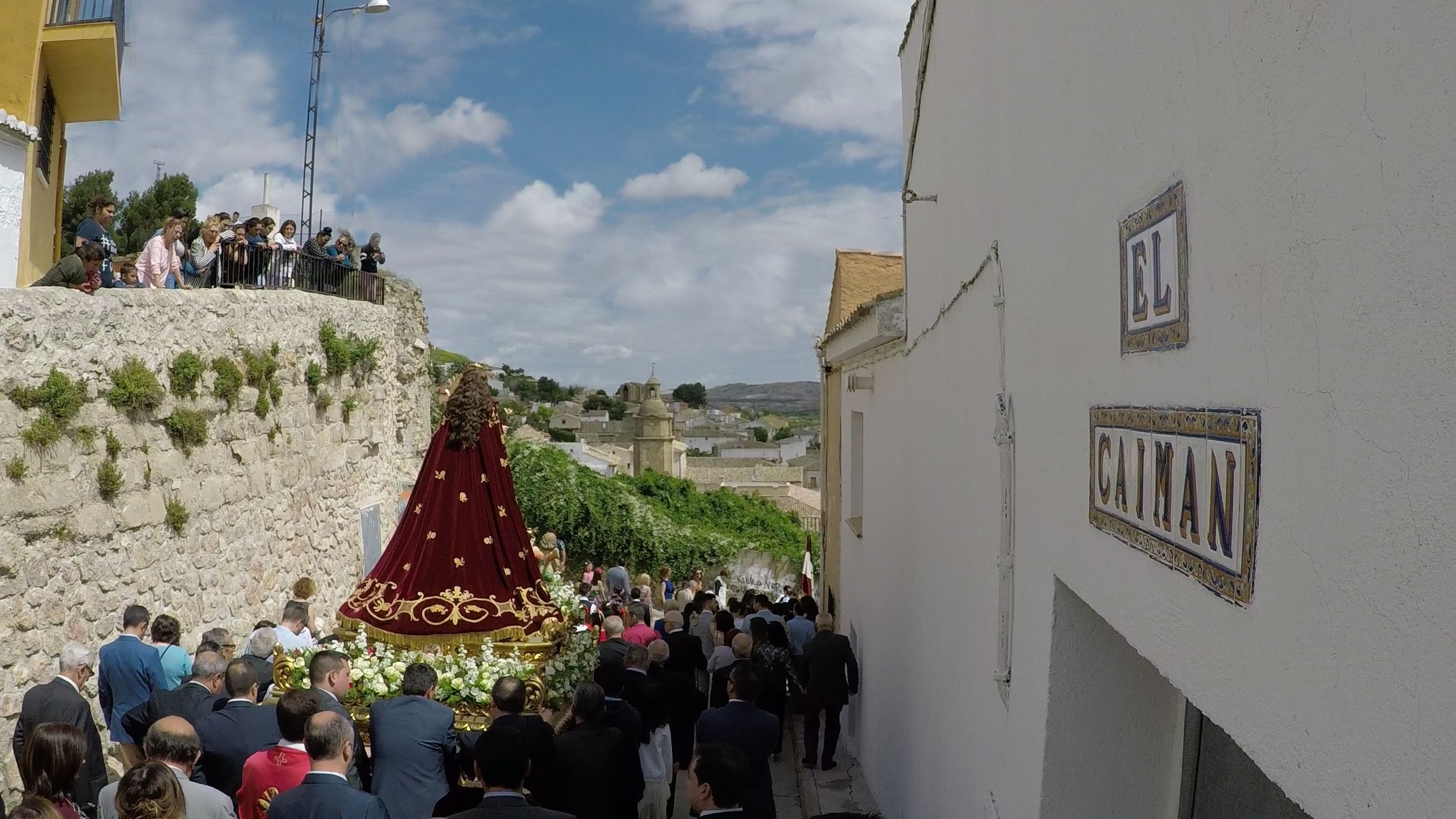 Huete. Por este año, será la última vez que Santa Quiteria entre en la Merced y eso, eso duele.