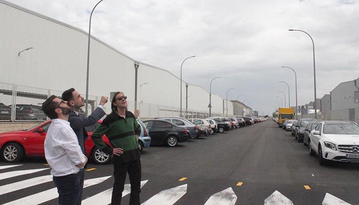 Culminan los trabajos de remodelación de viales en el Polígono Industrial La Quinta-R2