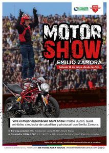 El Centro Comercial El Mirador de Cuenca acoge el motorshow de Emilio Zamora