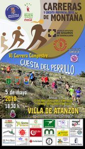 El próximo sábado 5 se celebra la VI Carrera Cuesta del Perrillo de Atanzón,  tercera prueba del Circuito de Diputación de Guadalajara