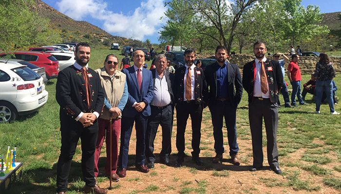 El subdelegado del Gobierno, Juan Pablo Sánchez Sánchez-Seco, asiste a La Caballada de Atienza