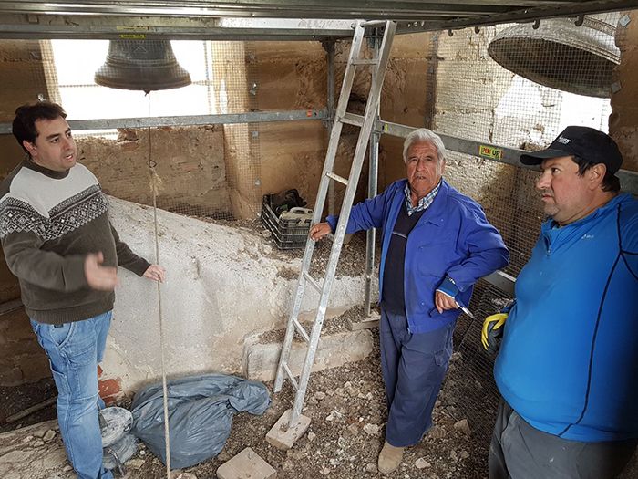 En ejecución la rehabilitación de la torre de Saceda del Río 3 En ejecución la rehabilitación de la torre de Saceda del Río