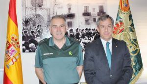 Eurocaja Rural visita al General Jefe de la Guardia Civil de la VI Zona de Valencia