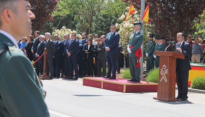 Gregorio destaca la profesionalidad y entrega de la Guardia Civil en sus 174 años de historia, siempre al lado del ciudadano