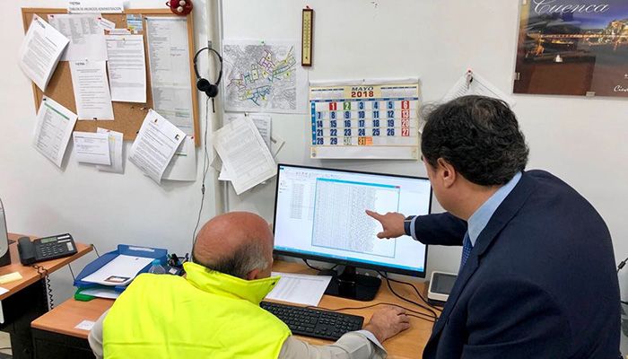 Las cámaras sustituyen al sistema de bolardos retráctiles y permitirá pacificar el tráfico en el Casco Antiguo de Cuenca