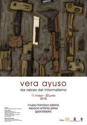 Las raíces del Informalismo de Vera Ayuso, nueva exposición en el Museo Francisco Sobrino