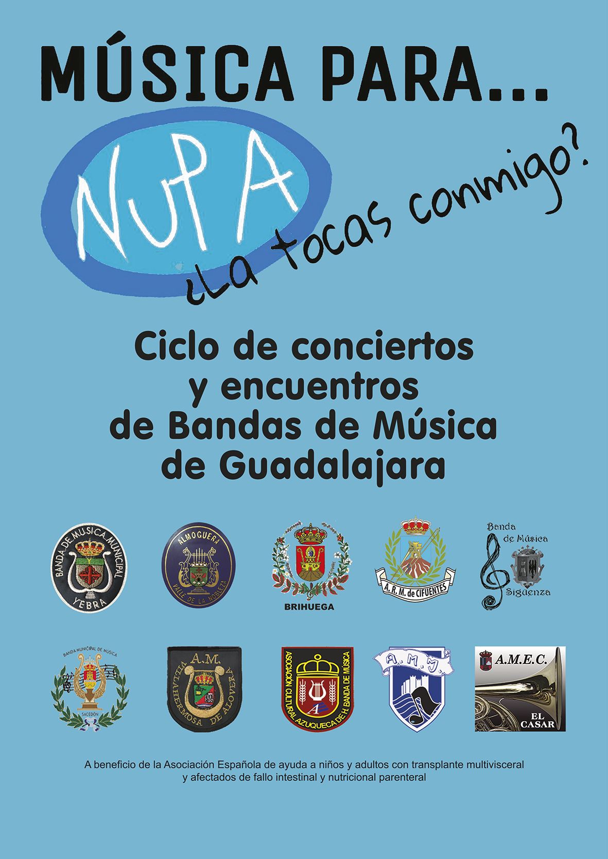 Música solidaria en Buero Vallejo el viernes 1 de junio