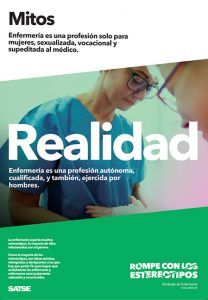 Nueve de cada diez enfermeras y enfermeros de Castilla-La Mancha creen que aún persisten estereotipos sexistas y retrógrados 2 Nueve de cada diez enfermeras y enfermeros de Castilla-La Mancha creen que aún persisten estereotipos sexistas y retrógrados