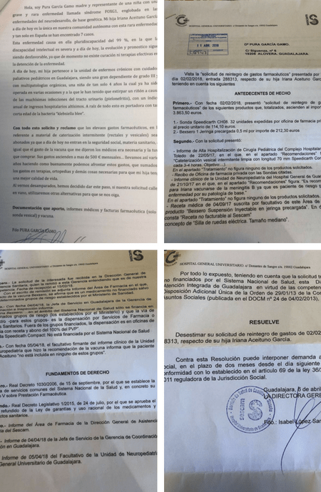 Page deja tirada a una niña de Alovera impedida al 99% y presume de ley de discapacidad