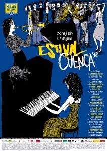 Pinceladas internacionales ilustran el cartel de Estival Cuenca 2018
