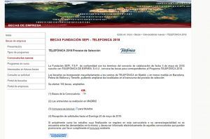 Telefónica lanza una nueva convocatoria de becas de su programa Talentum 2 Telefónica lanza una nueva convocatoria de becas de su programa Talentum