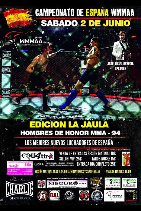 Yunquera de Henares albergará este sábado 2 de junio el Campeonato de España de WMMAA
