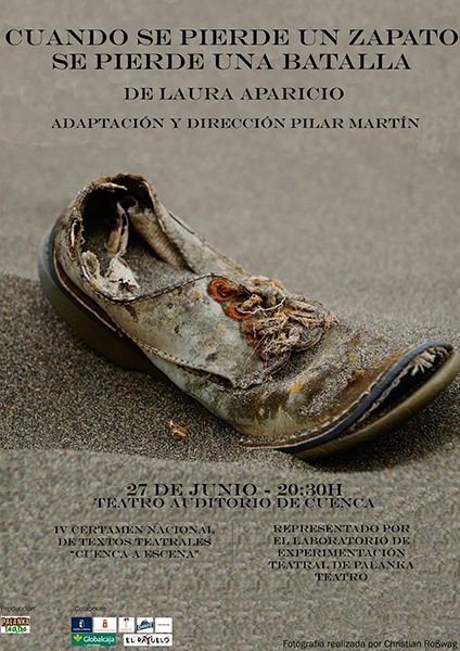 A la venta las entradas de la obra ‘Cuando se pierde un zapato se pierde una batalla’, ganadora del IV Certamen de Textos Teatrales Cuenca a Escena