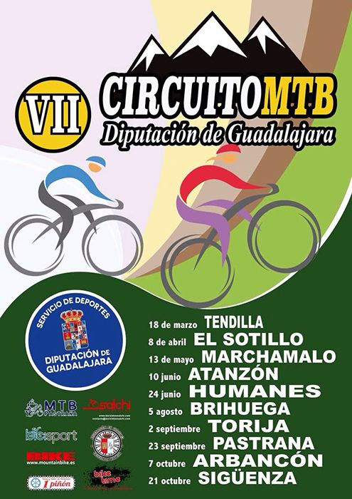 Campeonato Provincial de MTB en Humanes el próximo domingo