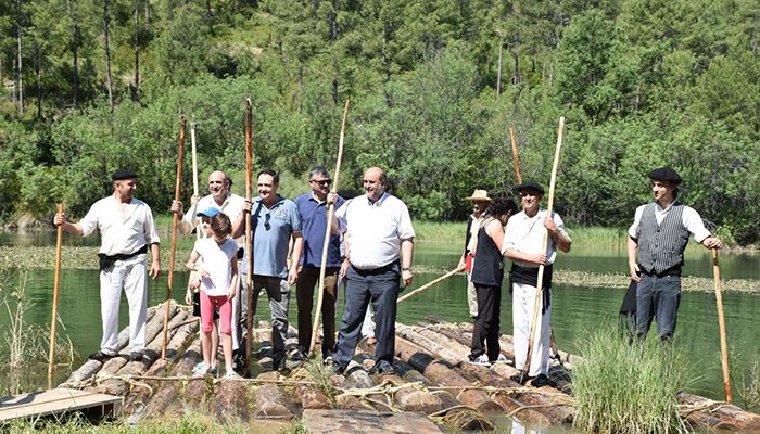 Declarado BIC el oficio de ganchero y el transporte fluvial de la madera en Castilla-La Mancha