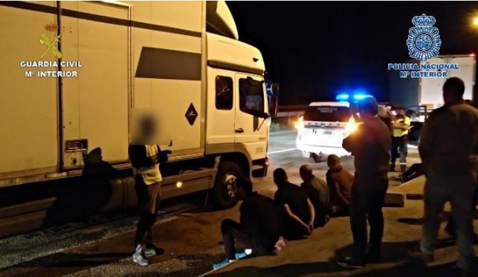 Desarticulan una banda que robaba camiones en las áreas de servicio de Guadalajara