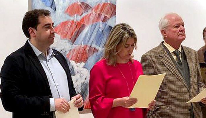 Doménech asiste a la entrega de los premios del XXX Certamen de Artes Plásticas Fernando Zóbel