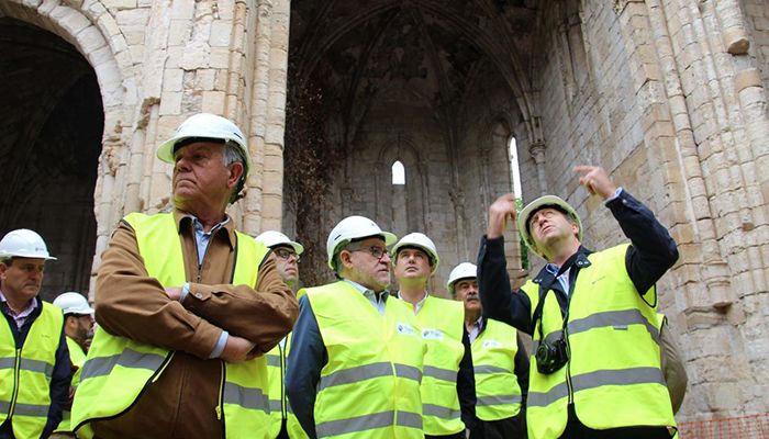 El Gobierno regional abre al público las obras de restauración del Monasterio de Bonaval, que cuentan con una inversión de 399.000 euros en su primera fase