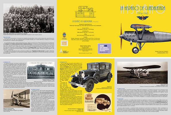 El Museo Francisco Sobrino, acogerá la exposición La Hispano de Guadalajara, 1916-1943