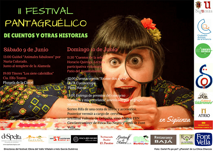 Este fin de semana, II Festival Pantagruélico de Cuentos y Otras Historias en Sigüenza 3 Este fin de semana, II Festival Pantagruélico de Cuentos y Otras Historias en Sigüenza