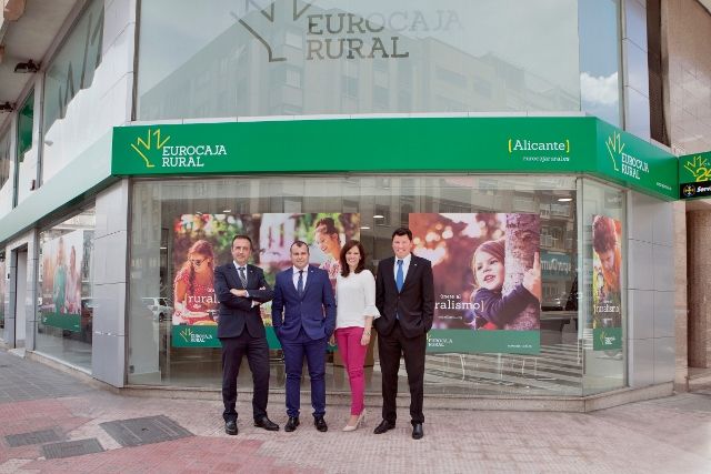 Eurocaja Rural inaugura este viernes su primera oficina en Alicante capital