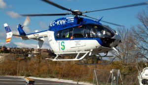 Fallece un trabajador al caer desde una altura de diez metros en un polideportivo en Paracuellos de la Vega