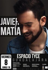 Javier Matía en el TYCE el viernes 8 de junio