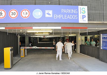Jornada de puertas abiertas para conocer el nuevo aparcamiento del Hospital de Guadalajara