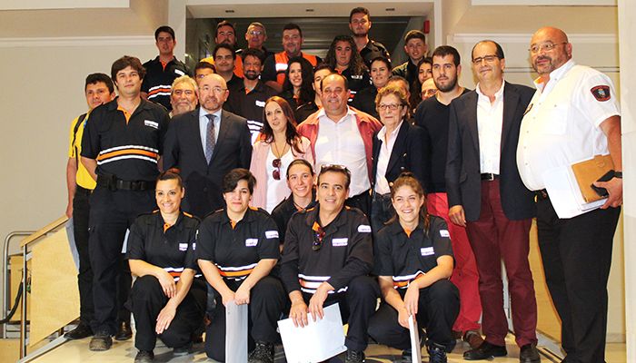 La Junta forma a una treintena de voluntarios que se incorporarán a 10 agrupaciones de Protección Civil de la provincia de Guadalajara