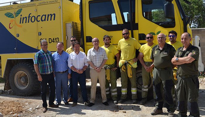 La Junta ha invertido 628.000 euros en obras para mejorar el dispositivo de la campaña contra incendios forestales en Guadalajara