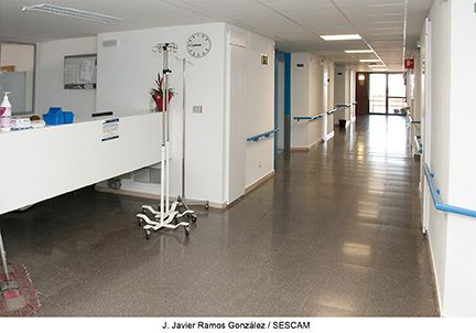 La Junta lleva a cabo una completa actuación en la planta 7B del Hospital de Guadalajara