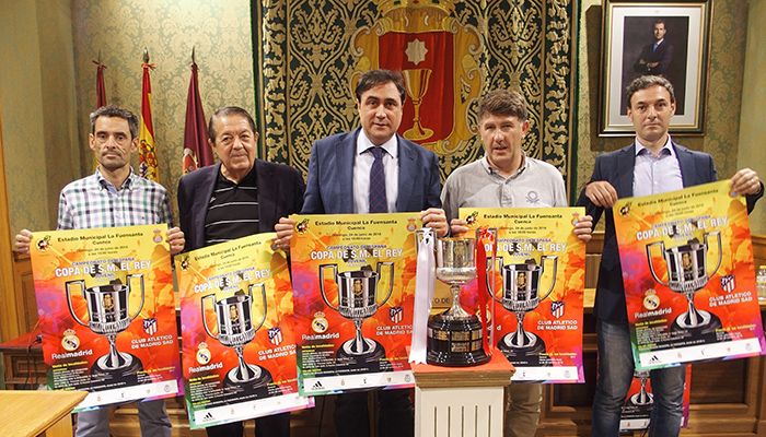 Mariscal anima a todos los conquenses y aficionados al fútbol a asistir a la final de la Copa del Rey de Fútbol Juvenil