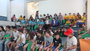 Medio centenar de niños participaron en el Encuentro Provincial de Consejos de la Infancia celebrado en Cabanillas 2 Medio centenar de niños participaron en el Encuentro Provincial de Consejos de la Infancia celebrado en Cabanillas