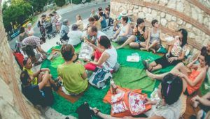 Ahora Guadalajara reclama la apertura del parque de la Fuente de la Niña con una merienda