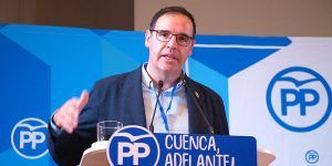 Benjamín Prieto, miembro de la Mesa del XIX Congreso Nacional Extraordinario del PP