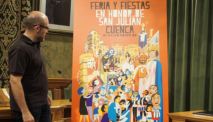 Cuenca ya tiene cartel anunciador de la Feria y Fiestas de San Julián 2018