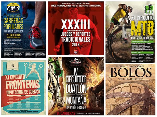 Diputación de Cuenca concede 54.050 euros en ayudas a 48 Ayuntamientos para organizar pruebas de los Circuitos Provinciales